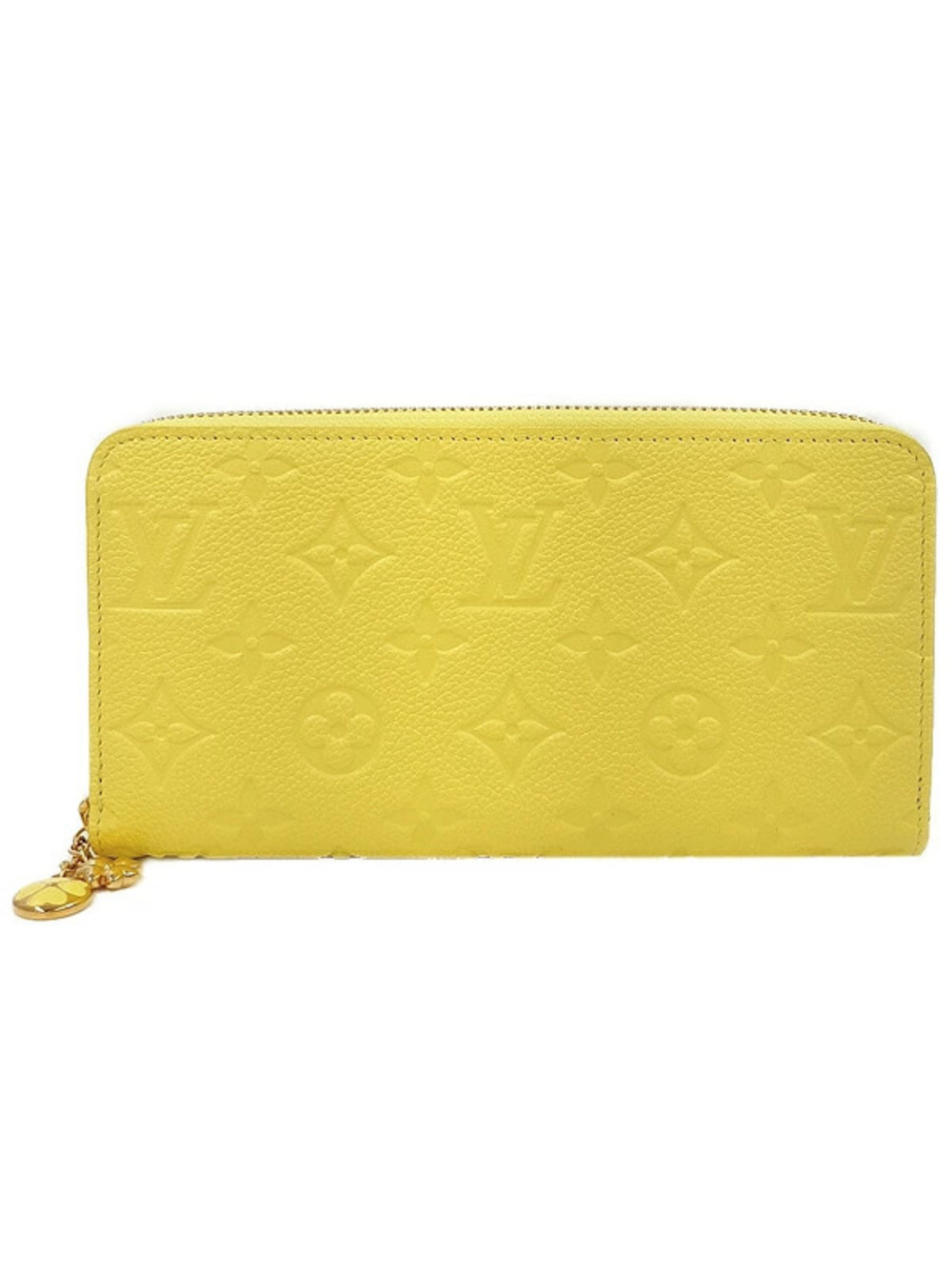 Louis Vuitton Monogram Empreinte Zippy Wallet Round Zipper Long